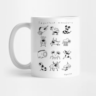 Important Monsters Mug